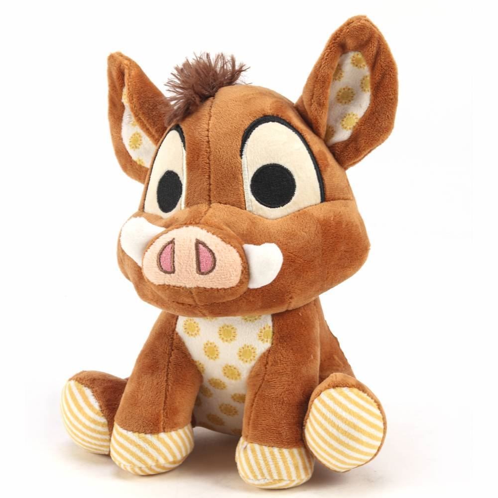 Pelúcia Pumba 20 Cm Disney - Marrom