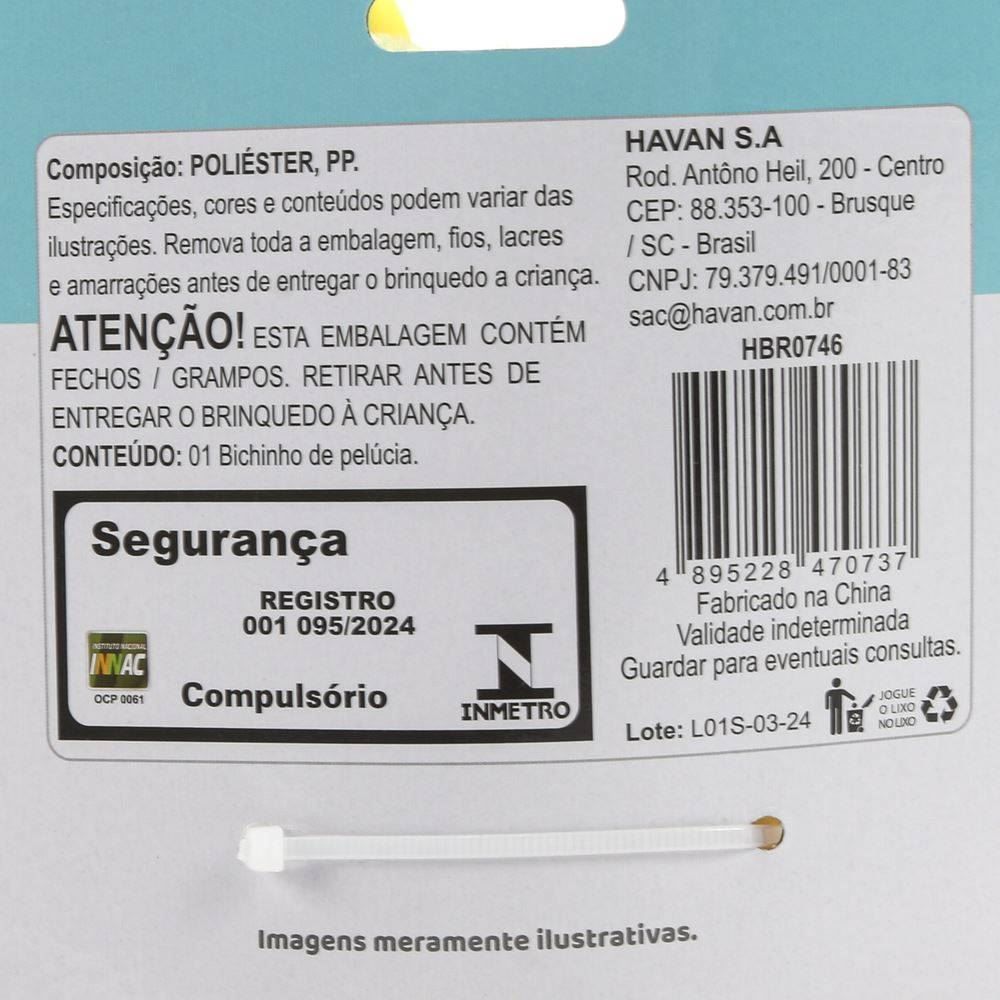 Pelúcia Treme Treme - Girafa