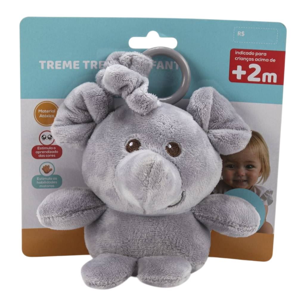 Pelúcia Treme Treme - Elefante