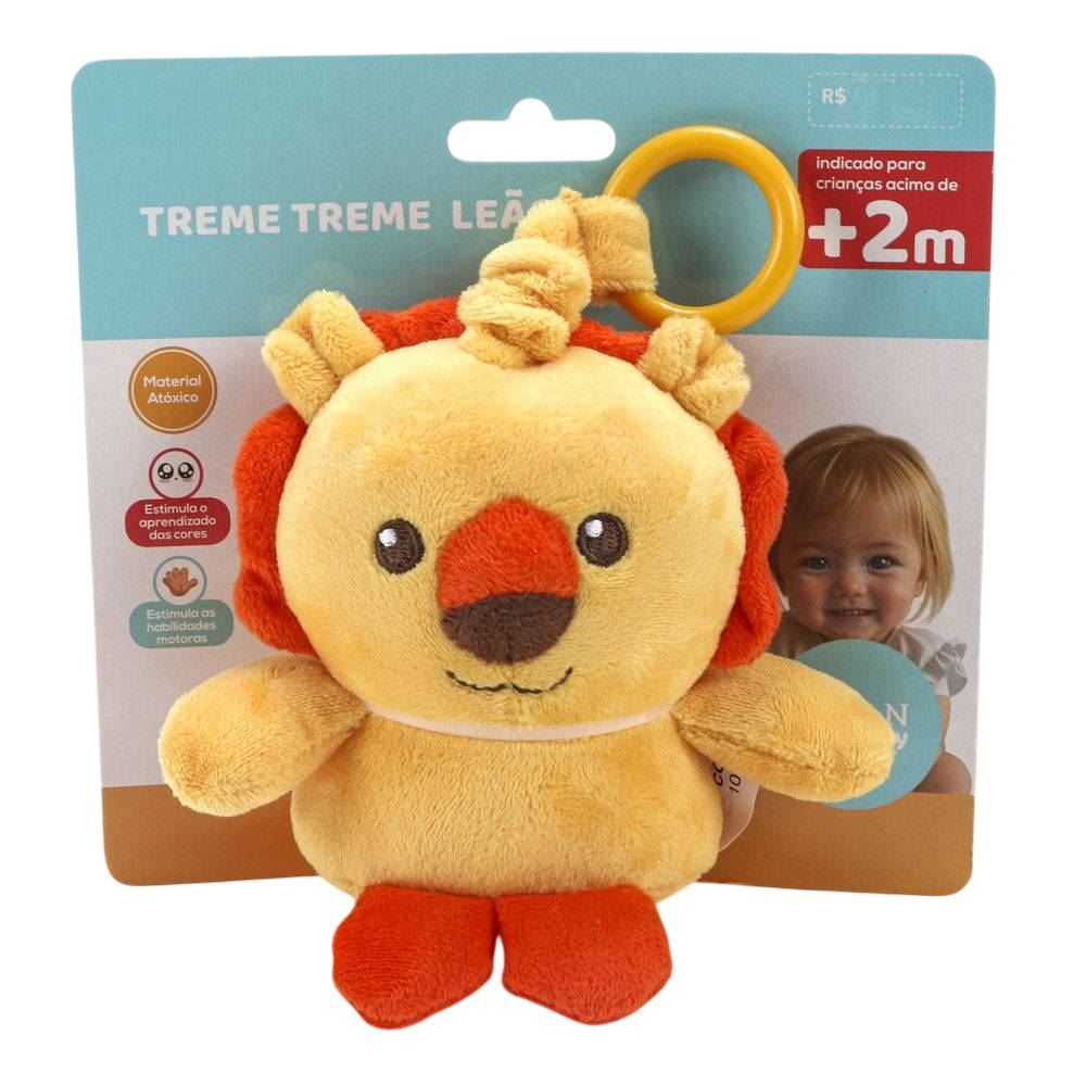 Pelúcia Treme Treme - Leão