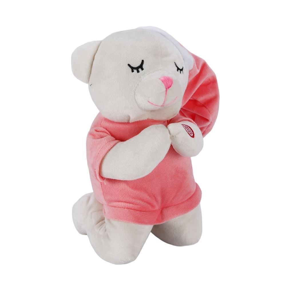 Pelúcia Urso Que Reza Rosa Havan Toys - HBR0961