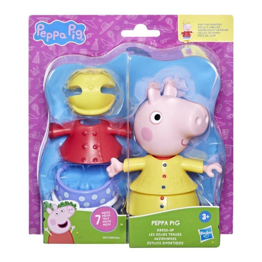 Boneca Peppa Pig Estilos Divertidos Hasbro - G0331