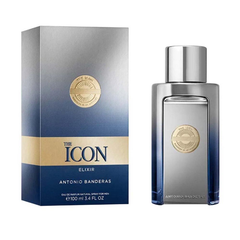 Perfume Masculino The Icon Elixir Edp Antonio Banderas - 100ml