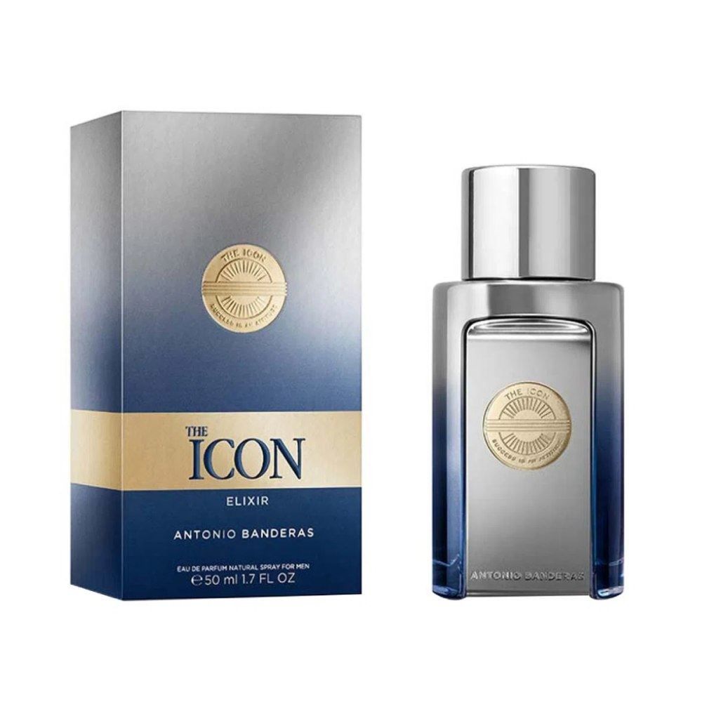Perfume Masculino The Icon Elixir Edp Antonio Banderas - 50ml