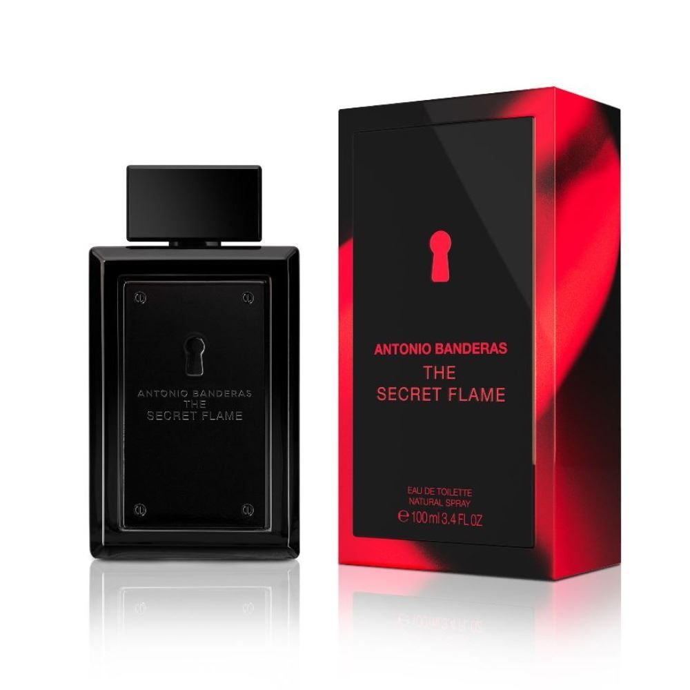 Perfume Masculino The Secret Flame Edt Antonio Banderas - 100 ml