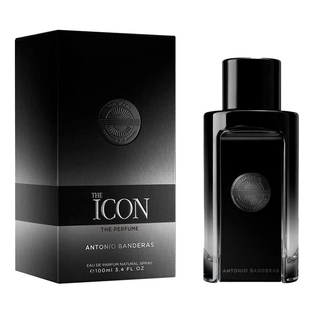 Perfume The Icon Black Edp Antonio Banderas - 100ml