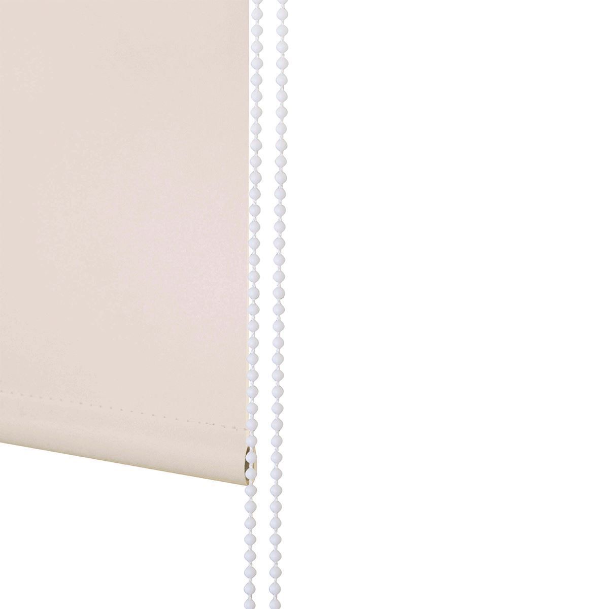 Persiana Blackout Em Rolo 1,40X1,60M Evolux - Creme