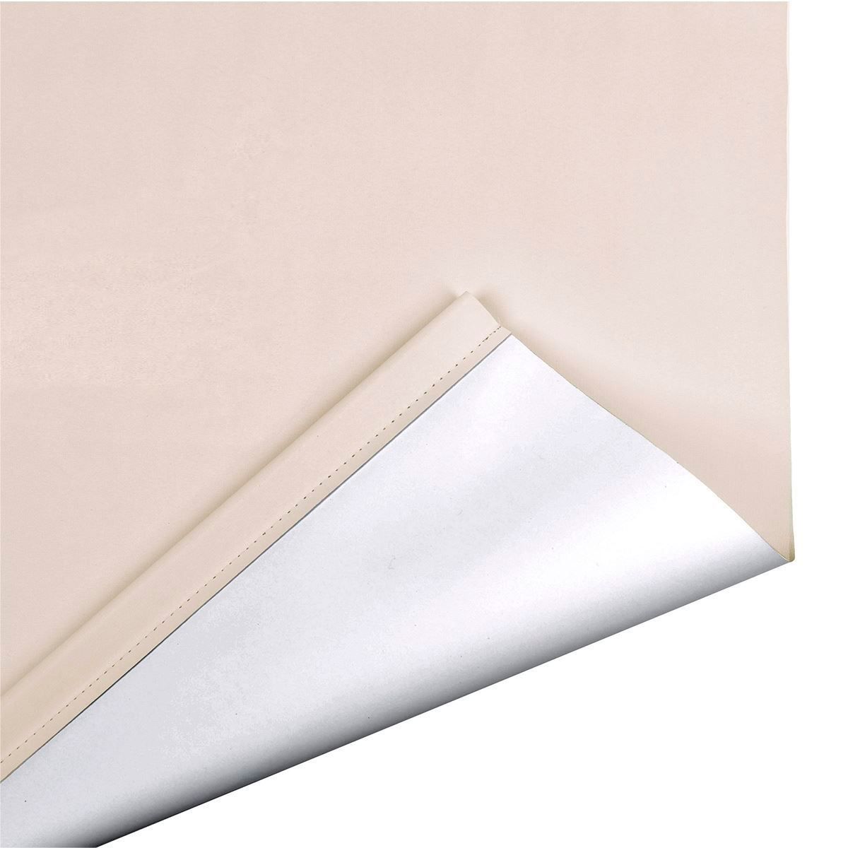 Persiana Rolo Blackout 1,60X1,60M Evolux - Creme