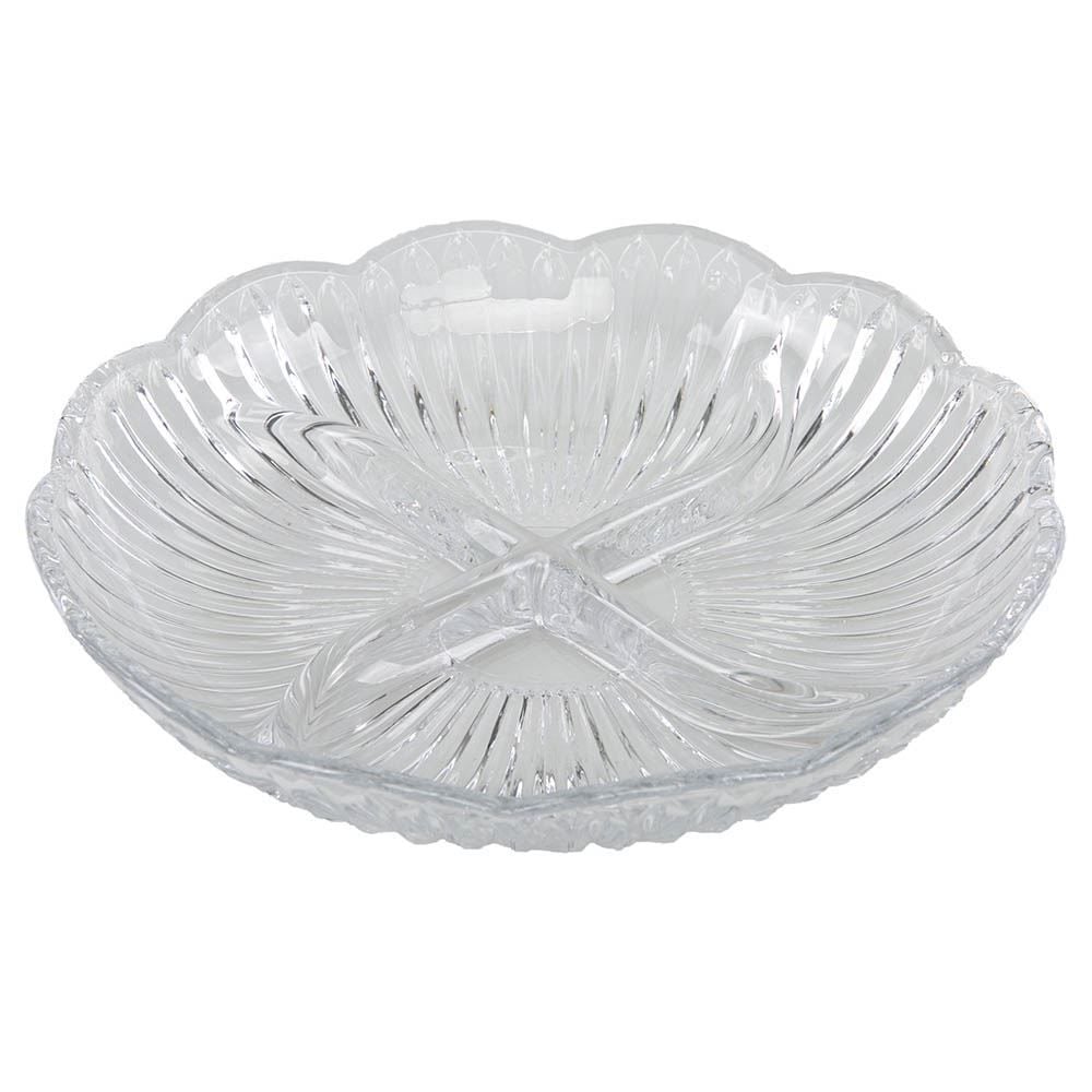 Petisqueira 4 Divisões Lyor 18,5Cm - Renaissance