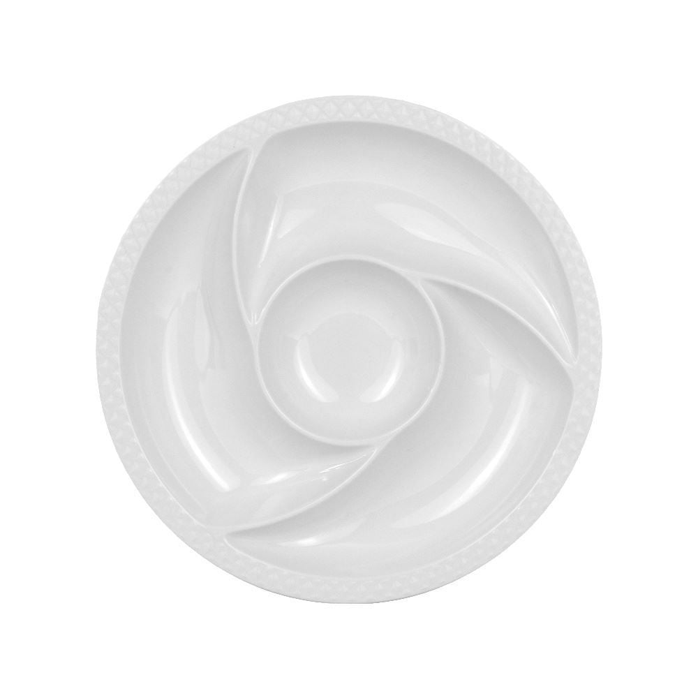 Petisqueira com Divisórias Melamina Diamond Havan Casa - 23,8Cm