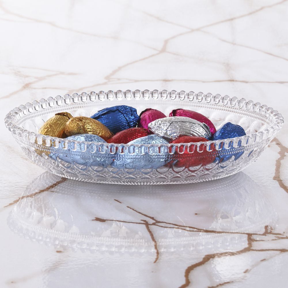 Petisqueira De Vidro Balls Lyor - Transparente