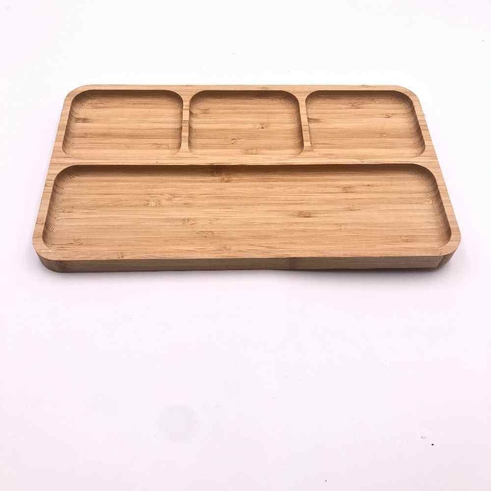 Petisqueira Havan Casa 4 Divisões 33Cm - Bambu
