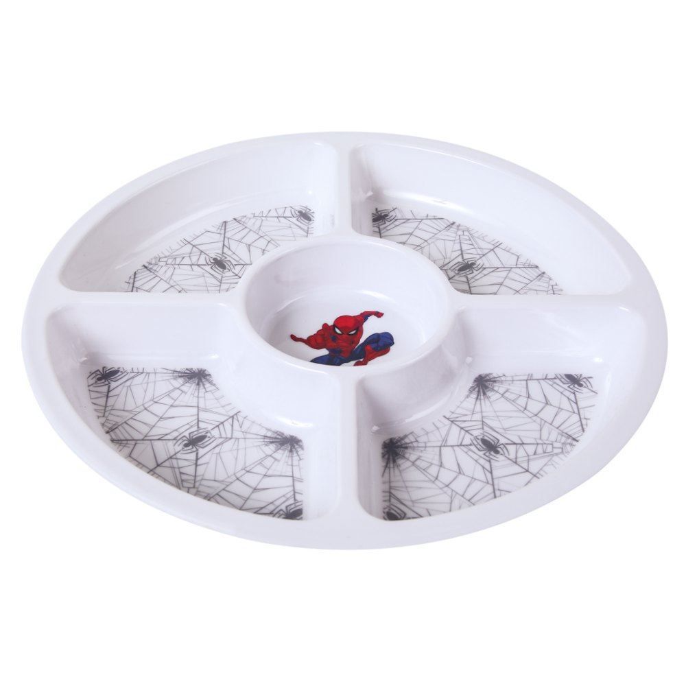 Petisqueira Melamina Personagens Disney 29Cm - Homem Aranha