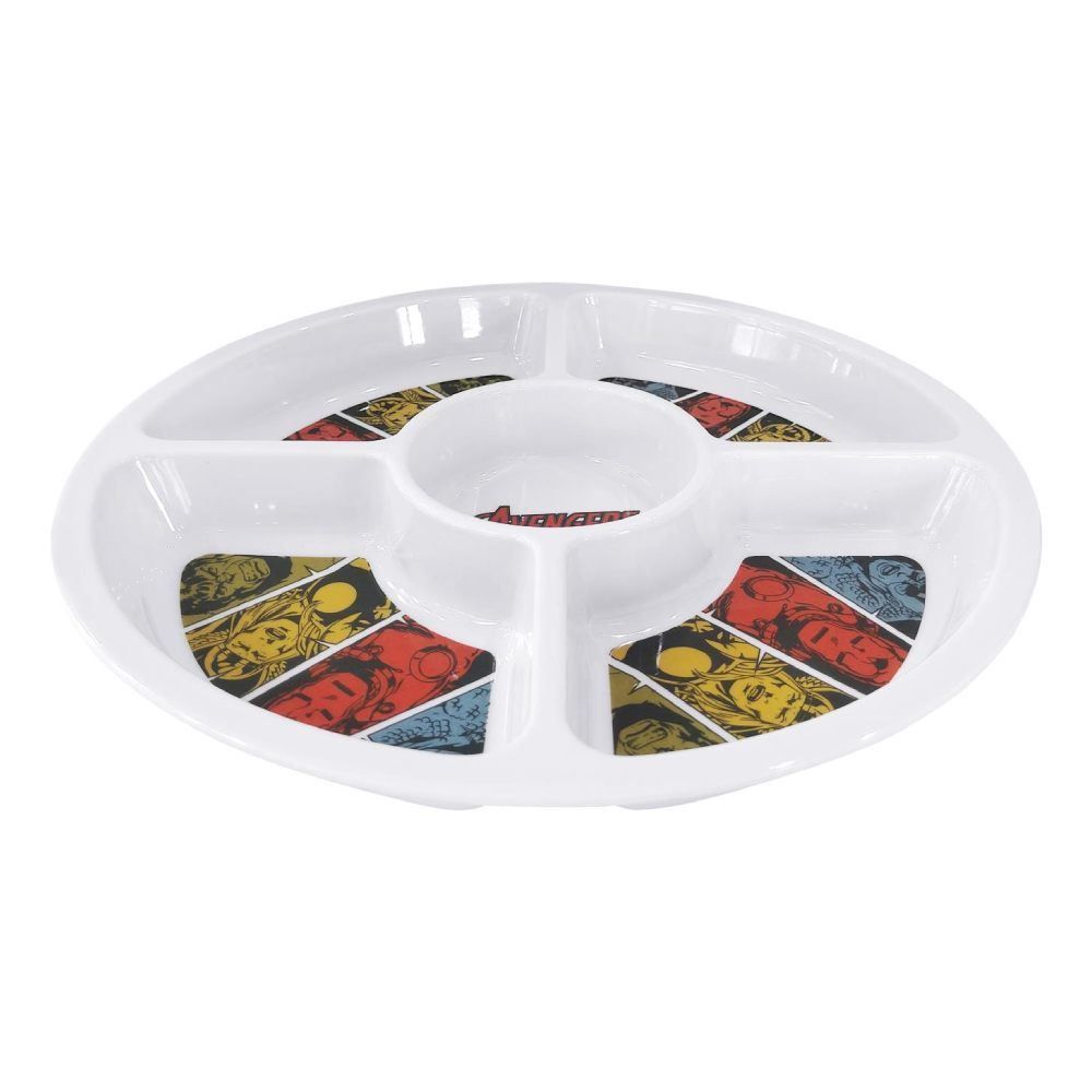 Petisqueira Melamina Personagens Disney 29Cm - Avengers
