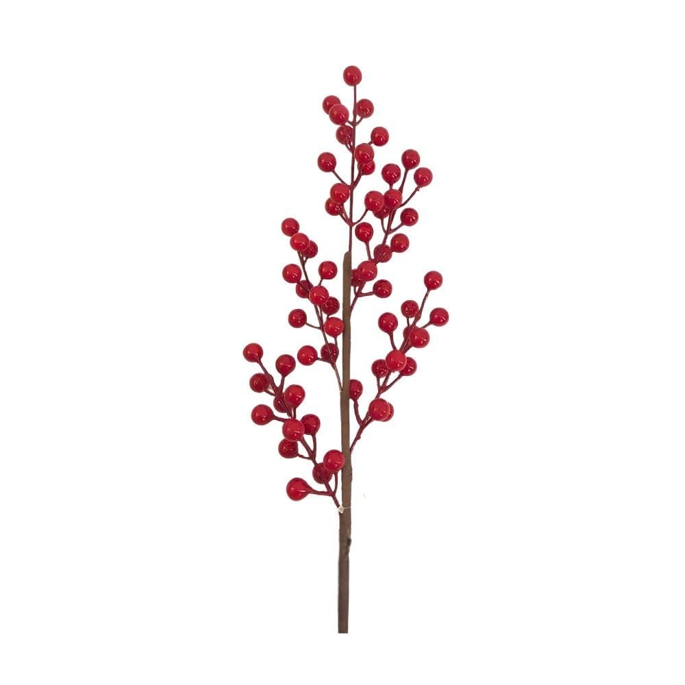 Pick Natalino Vermelho Azevinho Dinatale - 53Cm