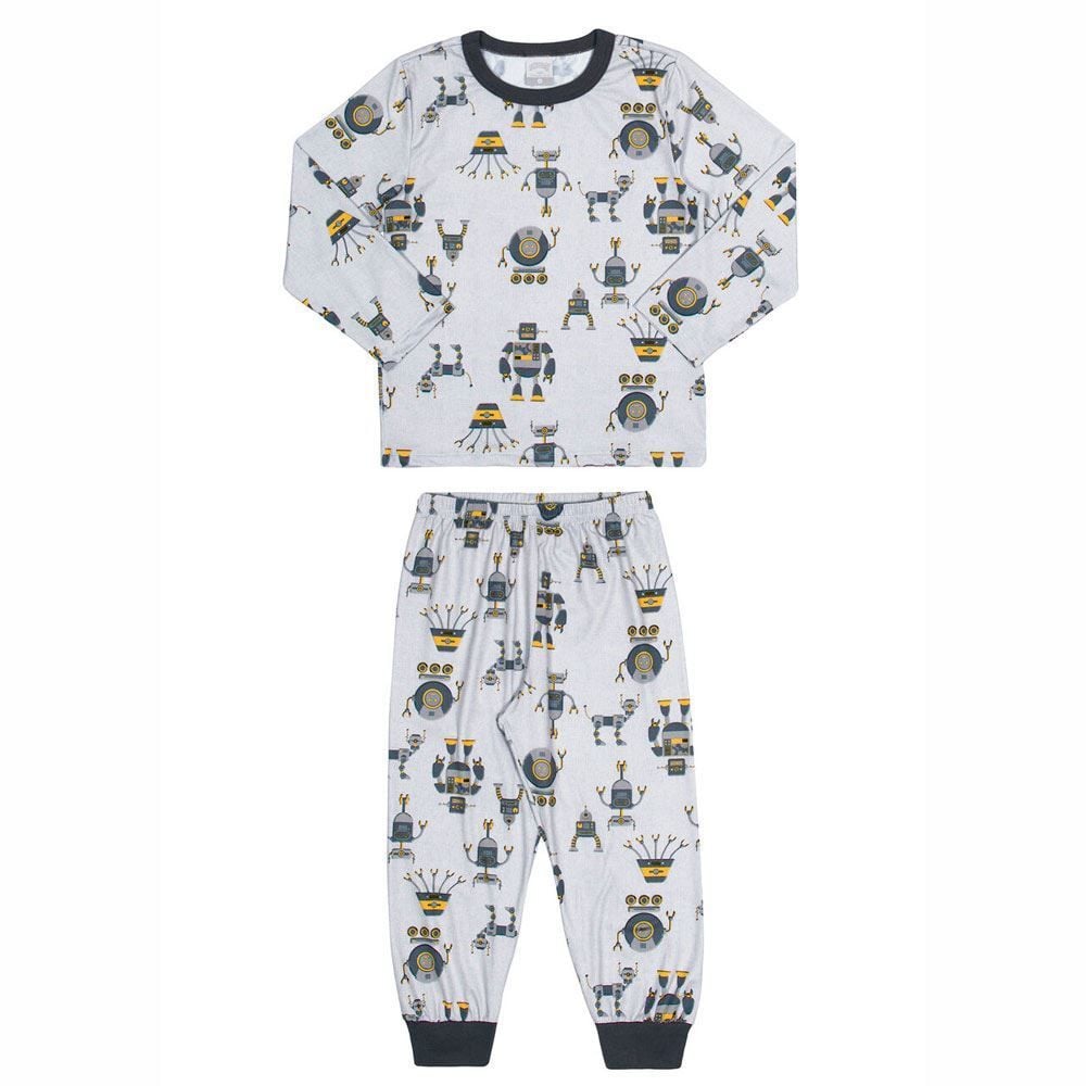 Pijama 1 a 3 Anos Malha Modelli Alakazoo