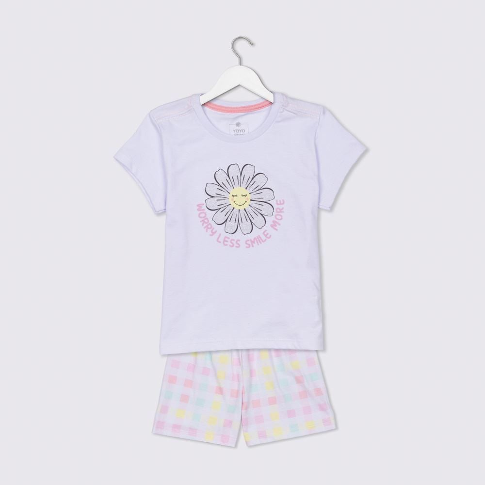 Pijama 1 a 3 Anos Margarida Smile Yoyo Kids