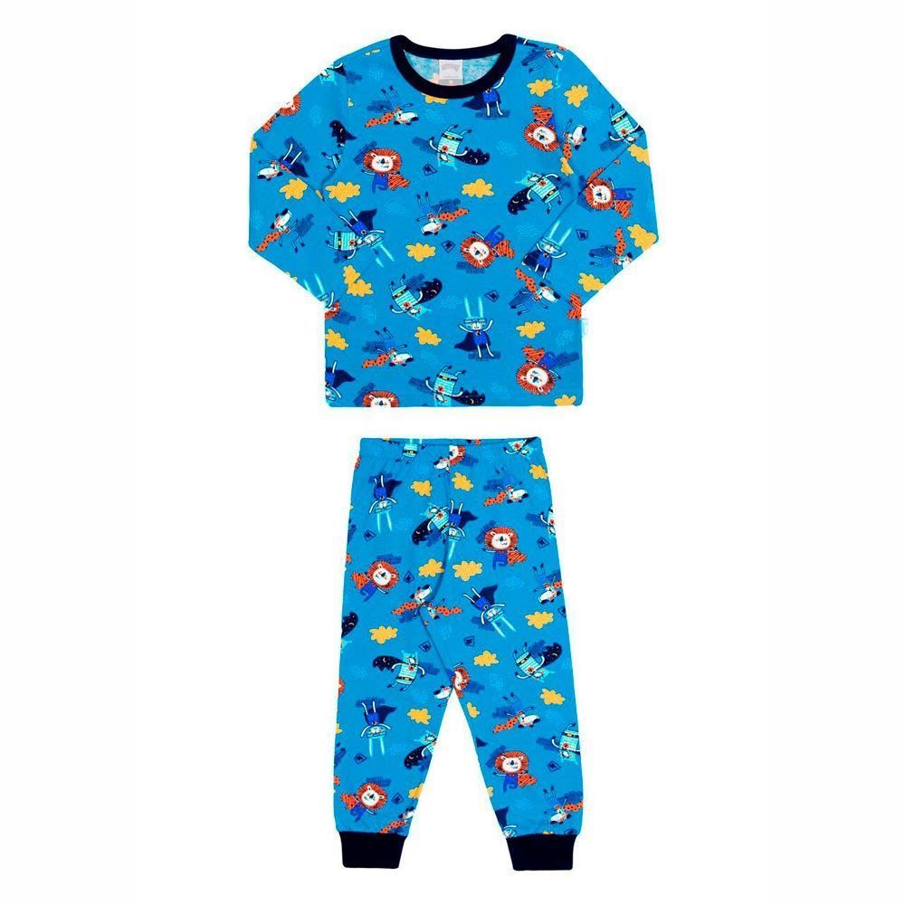 Pijama 1 a 3 Anos Meia Malha Alakazoo