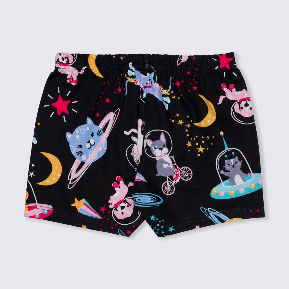 Pijama 1 a 3 anos Meia Malha Dog Espacial Alakazoo