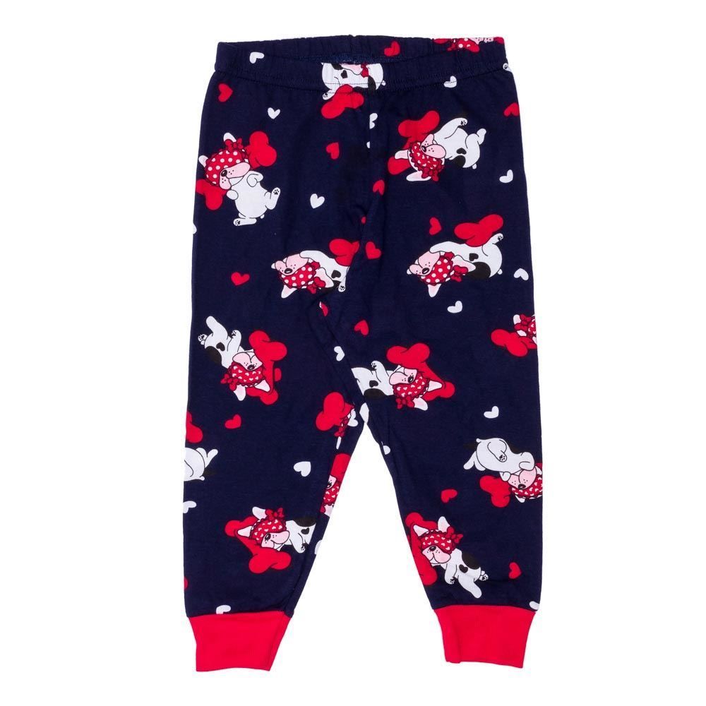 Pijama 1 a 3 anos Meia Malha Penteada Alakazoo