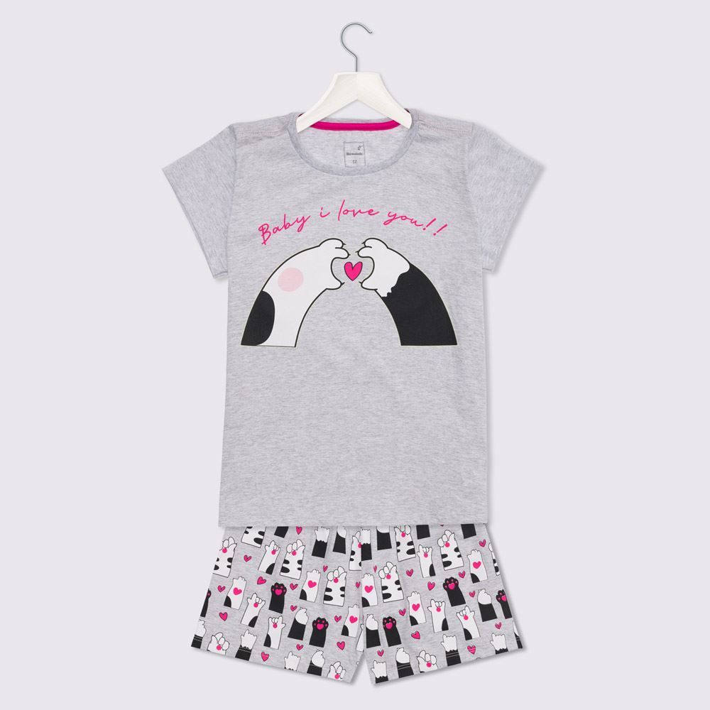 Pijama 12 A 16 Anos Love You Marmelada