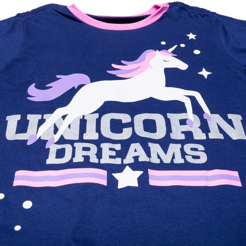 Pijama 12 a 16 anos Unicorn Dreams com Glitter Marmelada