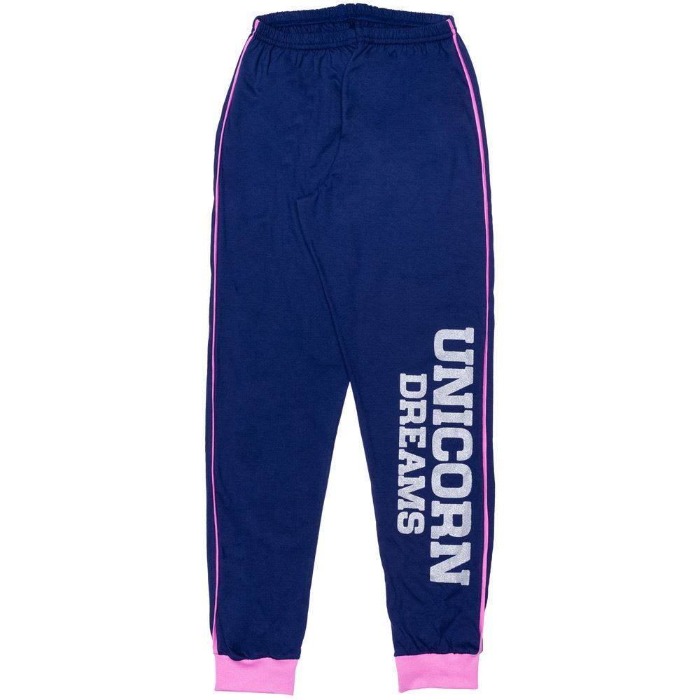 Pijama 12 a 16 anos Unicorn Dreams com Glitter Marmelada