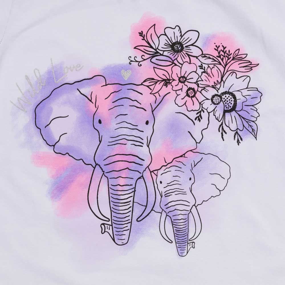 Pijama 4 A 10 Anos Estampa Elefantes Marmelada