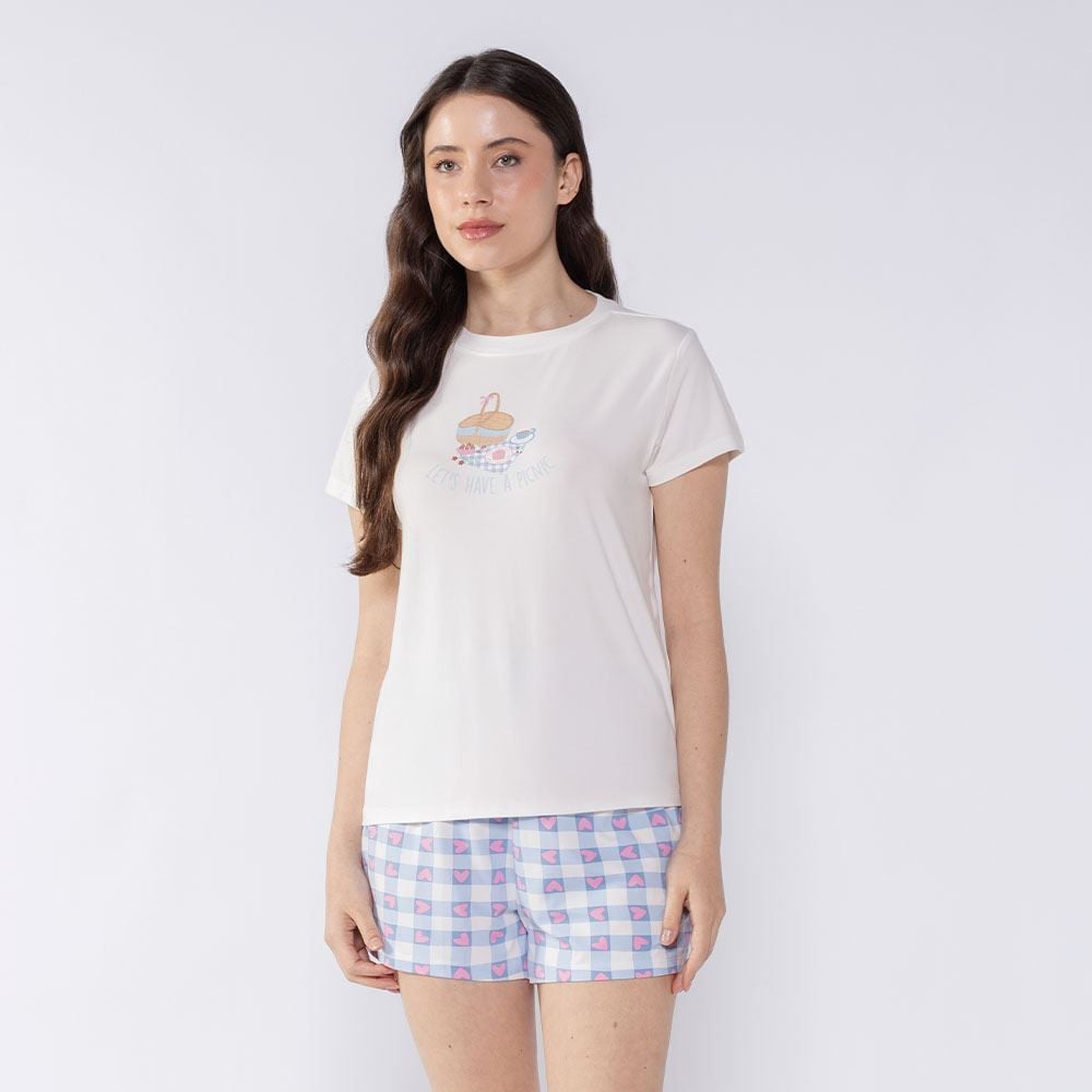Pijama Feminino Curto Camila Moretti