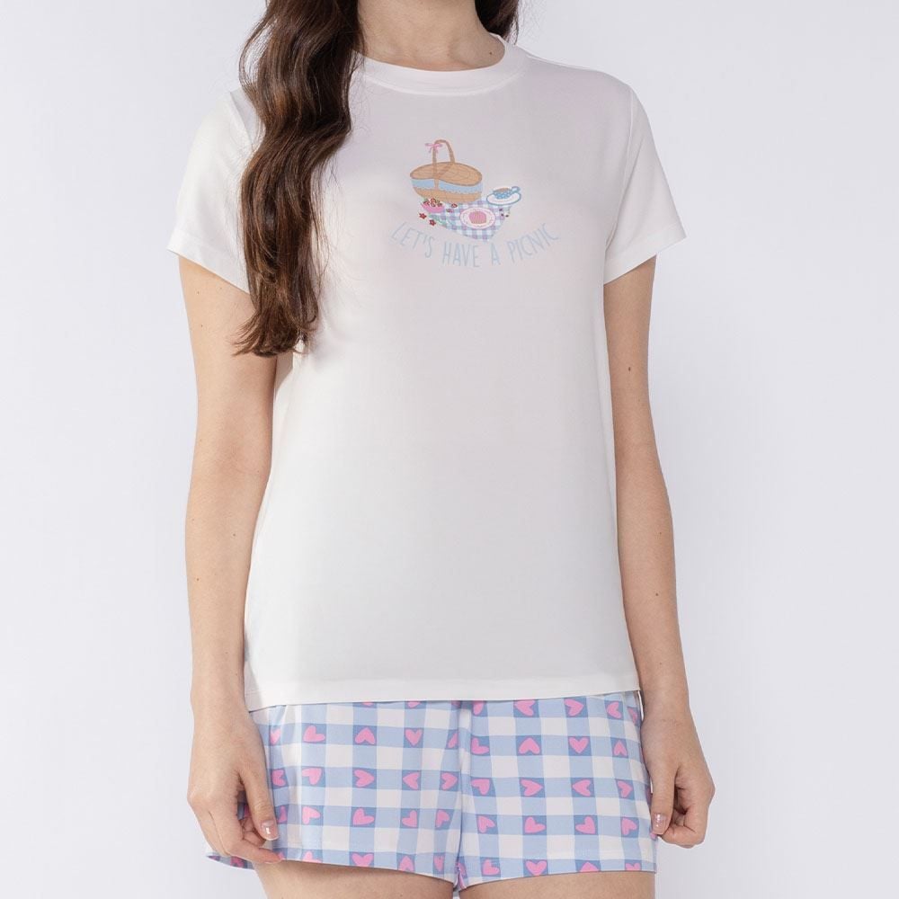 Pijama Feminino Curto Camila Moretti
