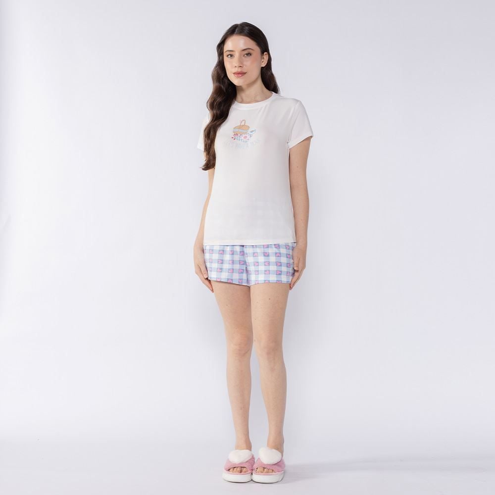 Pijama Feminino Curto Camila Moretti