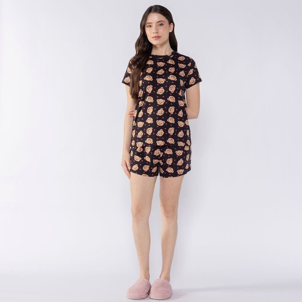 Pijama Feminino Curto Camila Moretti