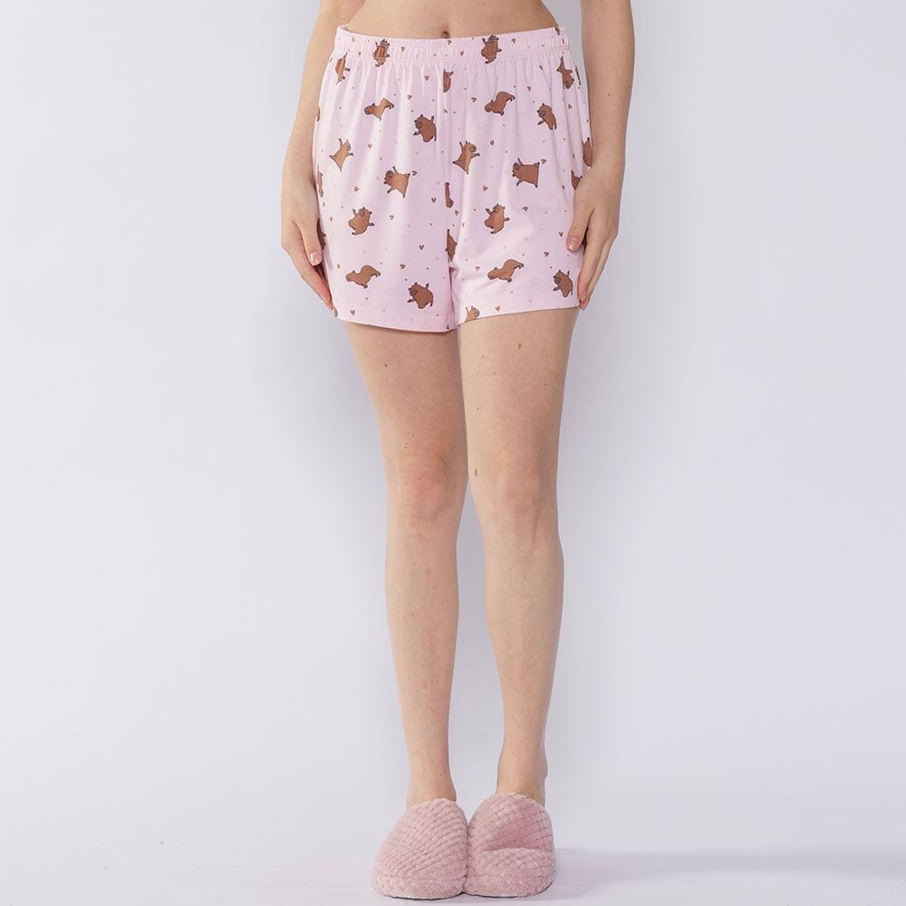 Pijama Capivara Feminino Regata Camila Moretti