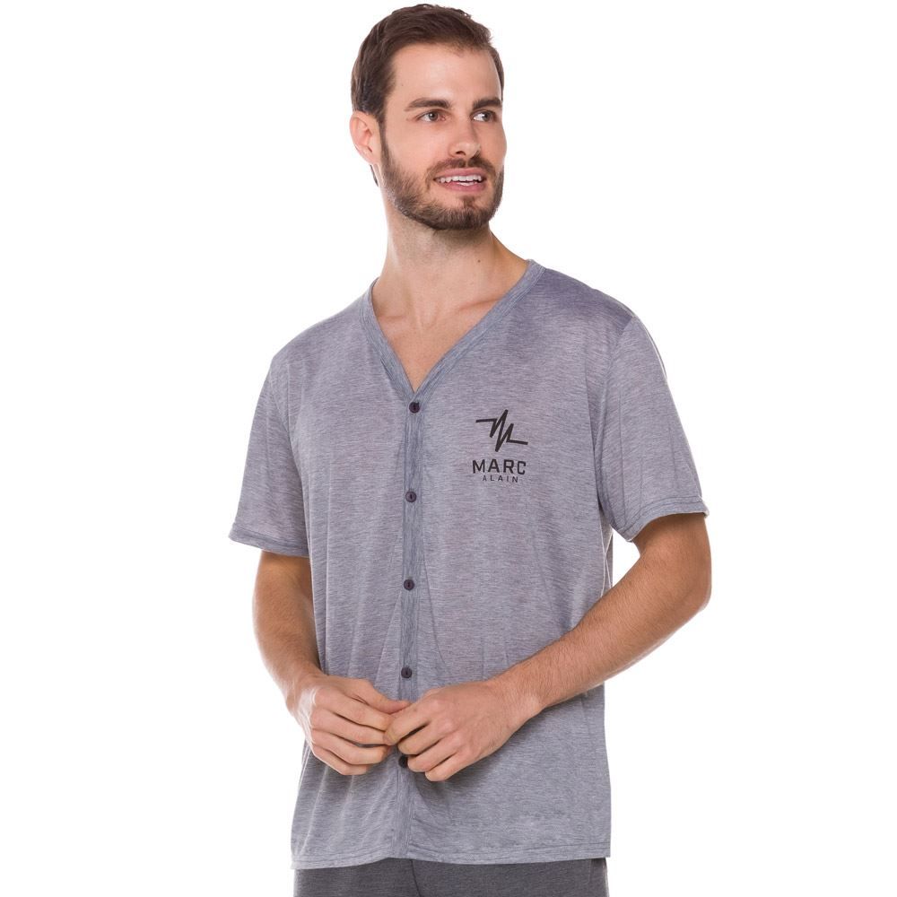Pijama com botões Marc Alain