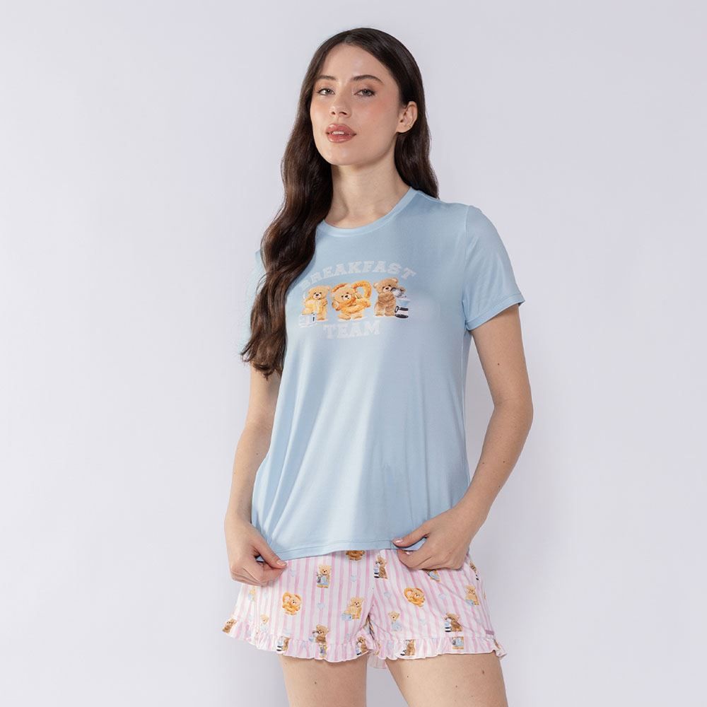 Pijama Feminino Curto Camila Moretti