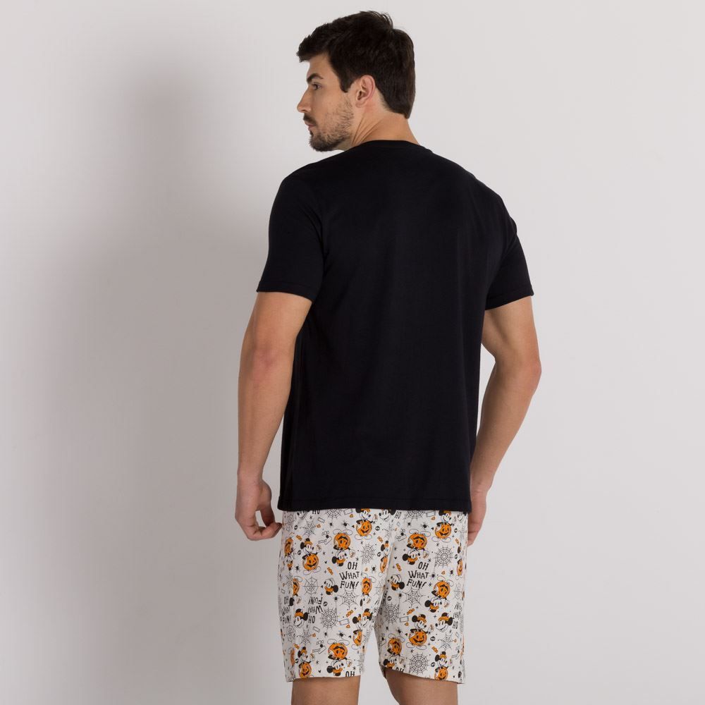 Pijama Curto Halloween Disney