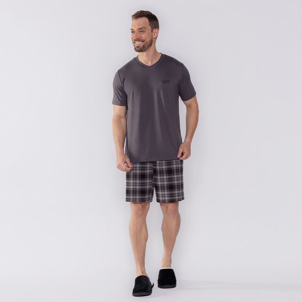 Pijama Masculino Curto Marc Alain