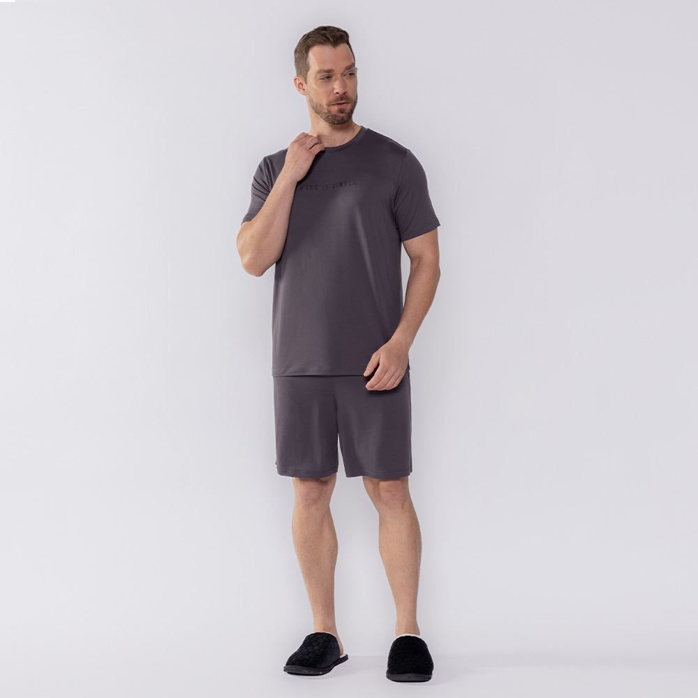 Pijama Masculino Curto Marc Alain