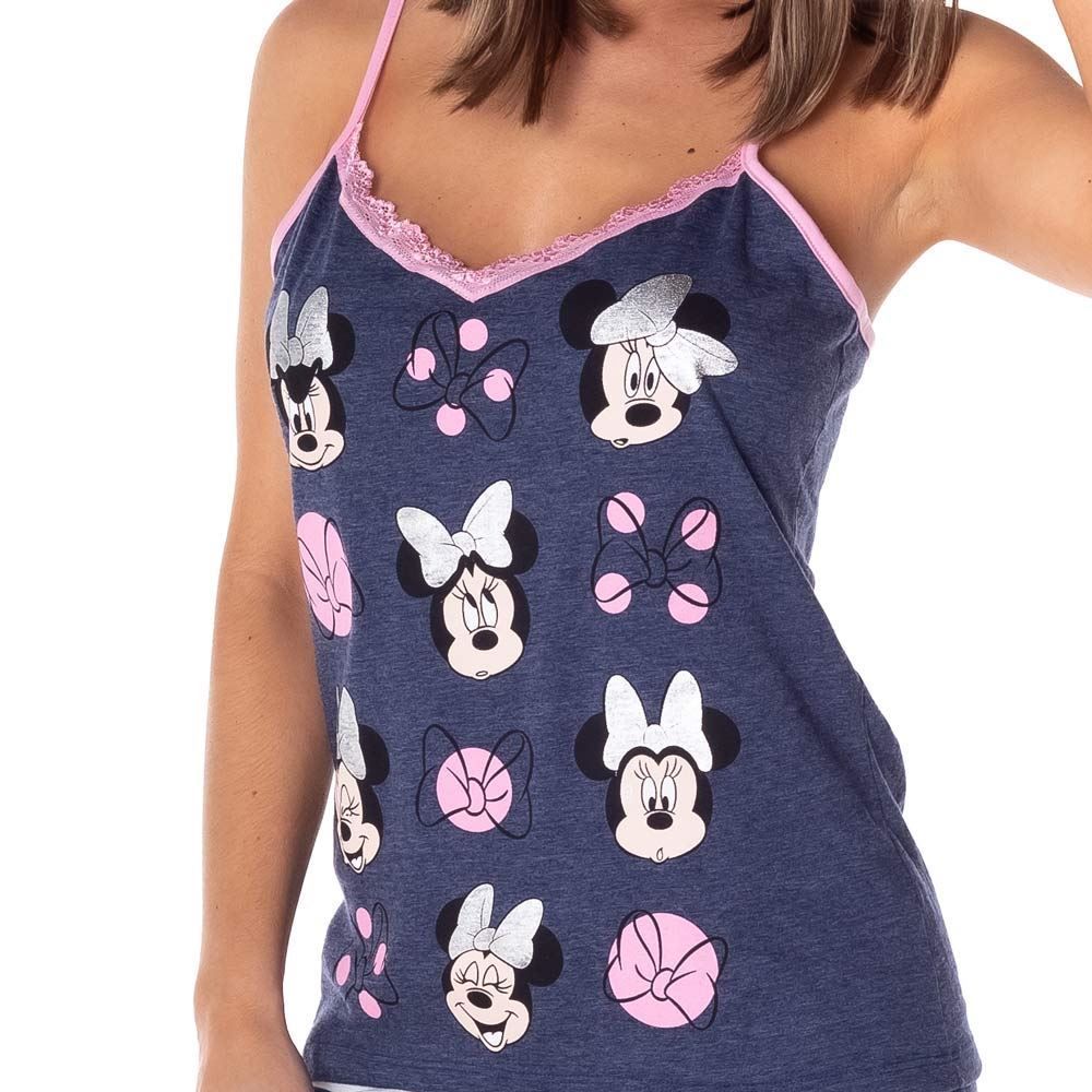 Pijama Curto Minnie Mouse Disney
