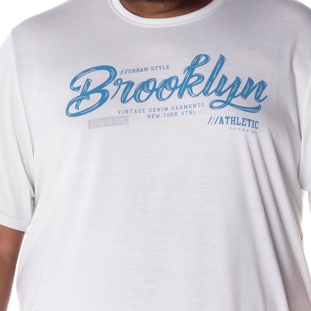 Pijama Curto Plus Size Brooklyn Marc Alain