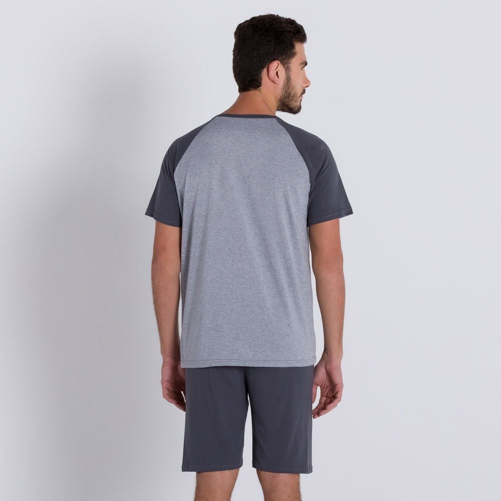 Pijama Curto Rock Marc Alain