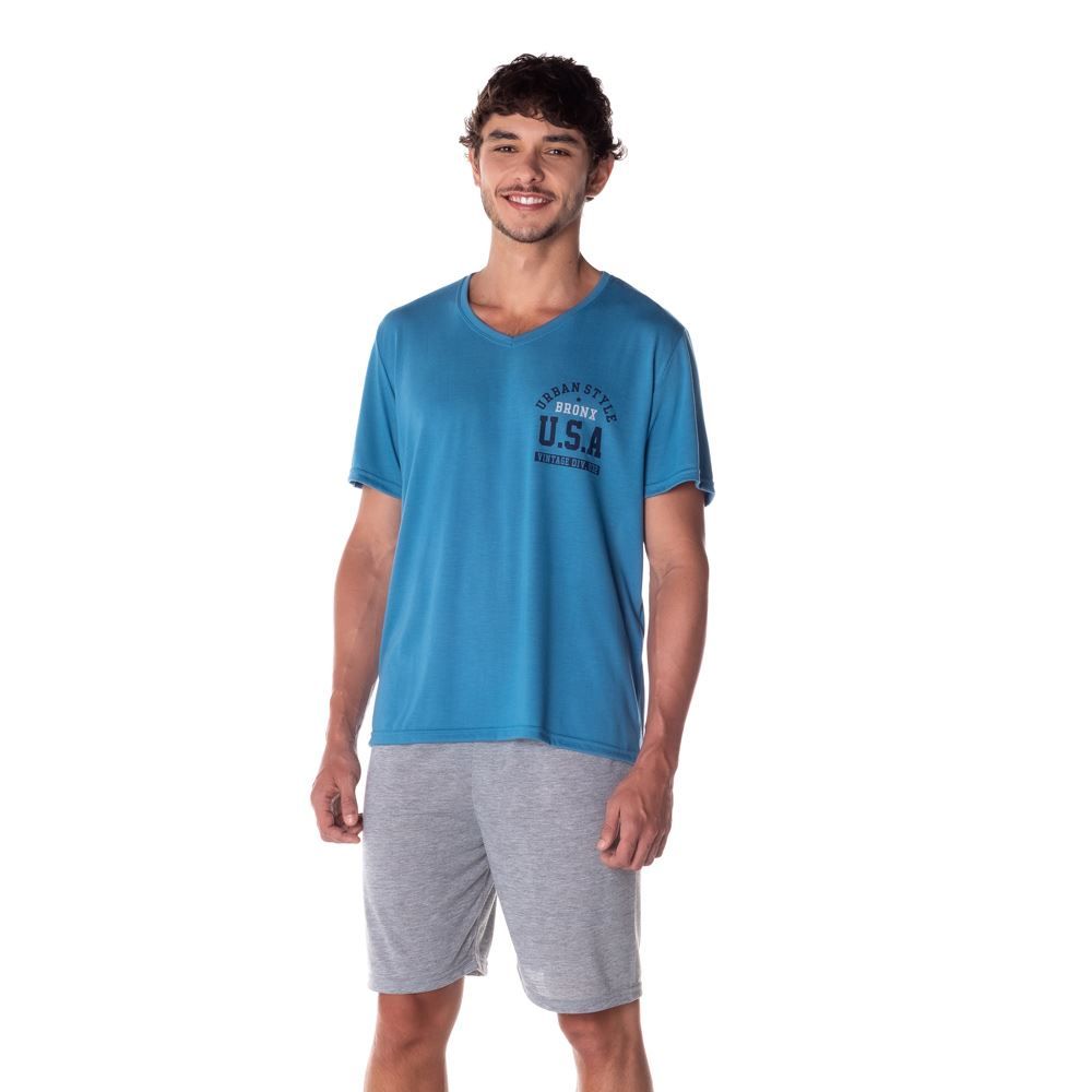 Pijama Curto U.S.A Marc Alain