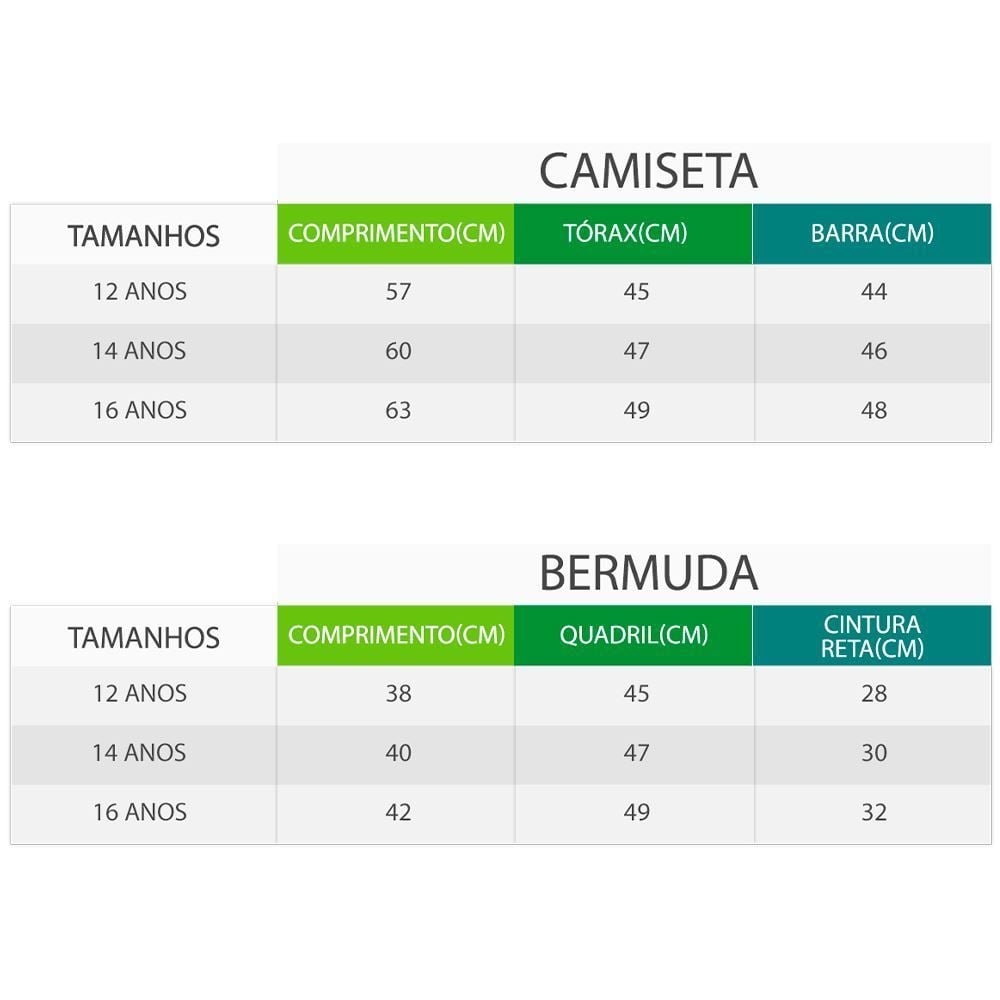 Pijama de 12 a 16 Anos Turma do Mickey Disney