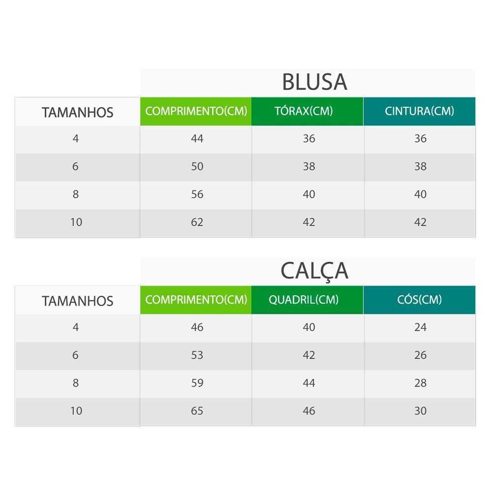 Pijama de 4 a 10 Anos Monstro Hot Dog