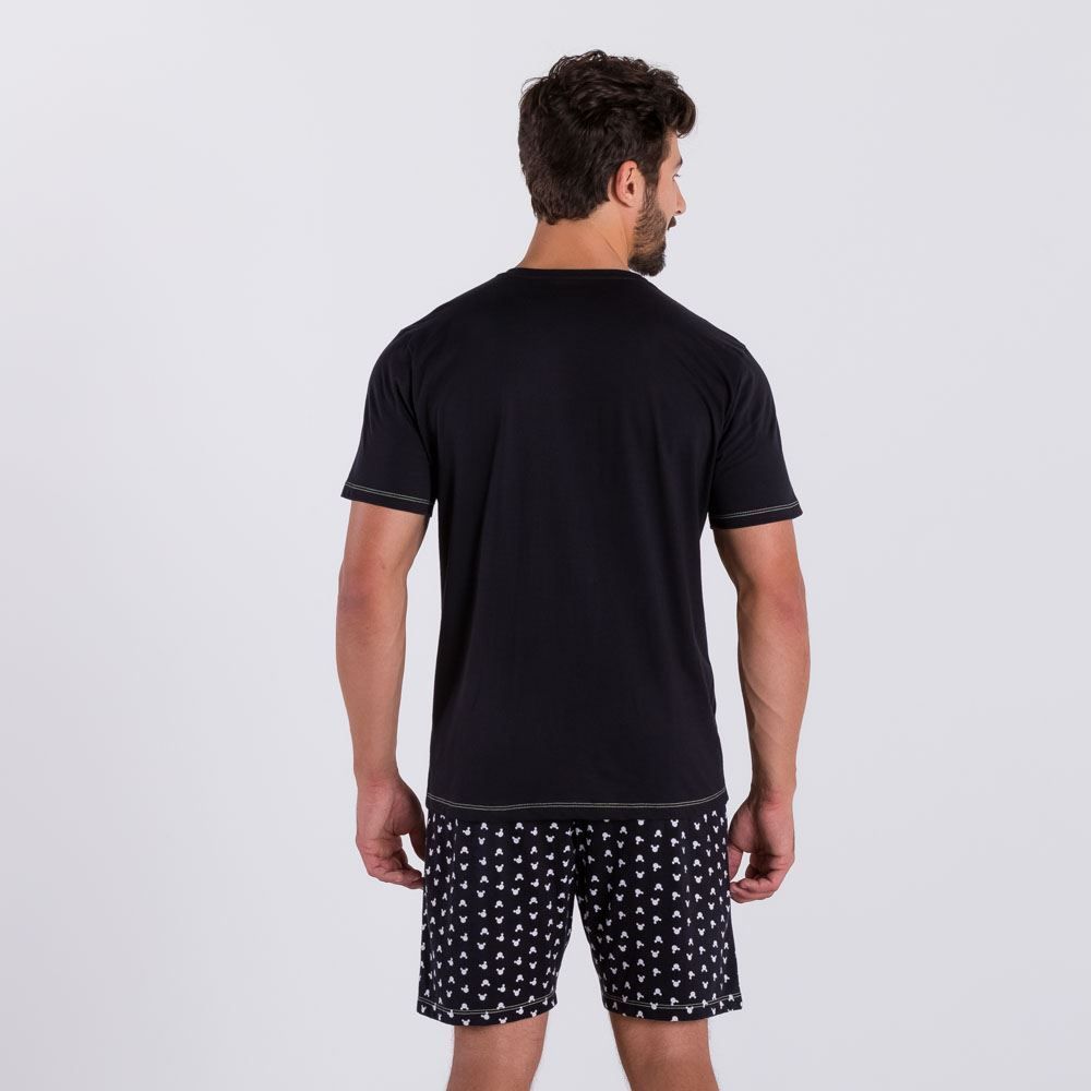 Pijama de Algodão Manga Curta Disney