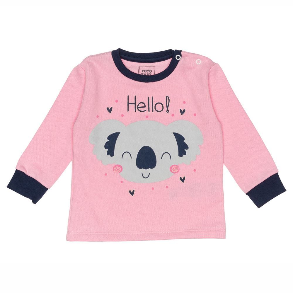 Pijama de Bebê com Estampa Coala Yoyo Baby