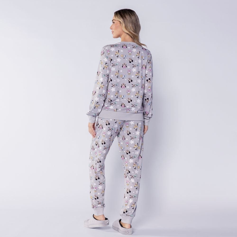Pijama Feminino Longo Peletizado Disney