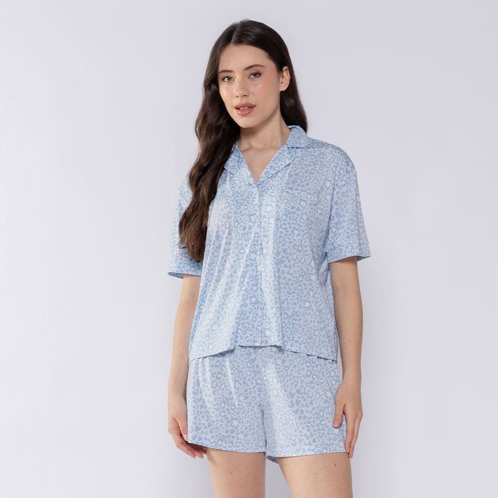 Pijama Feminino Americano Curto Camila Moretti