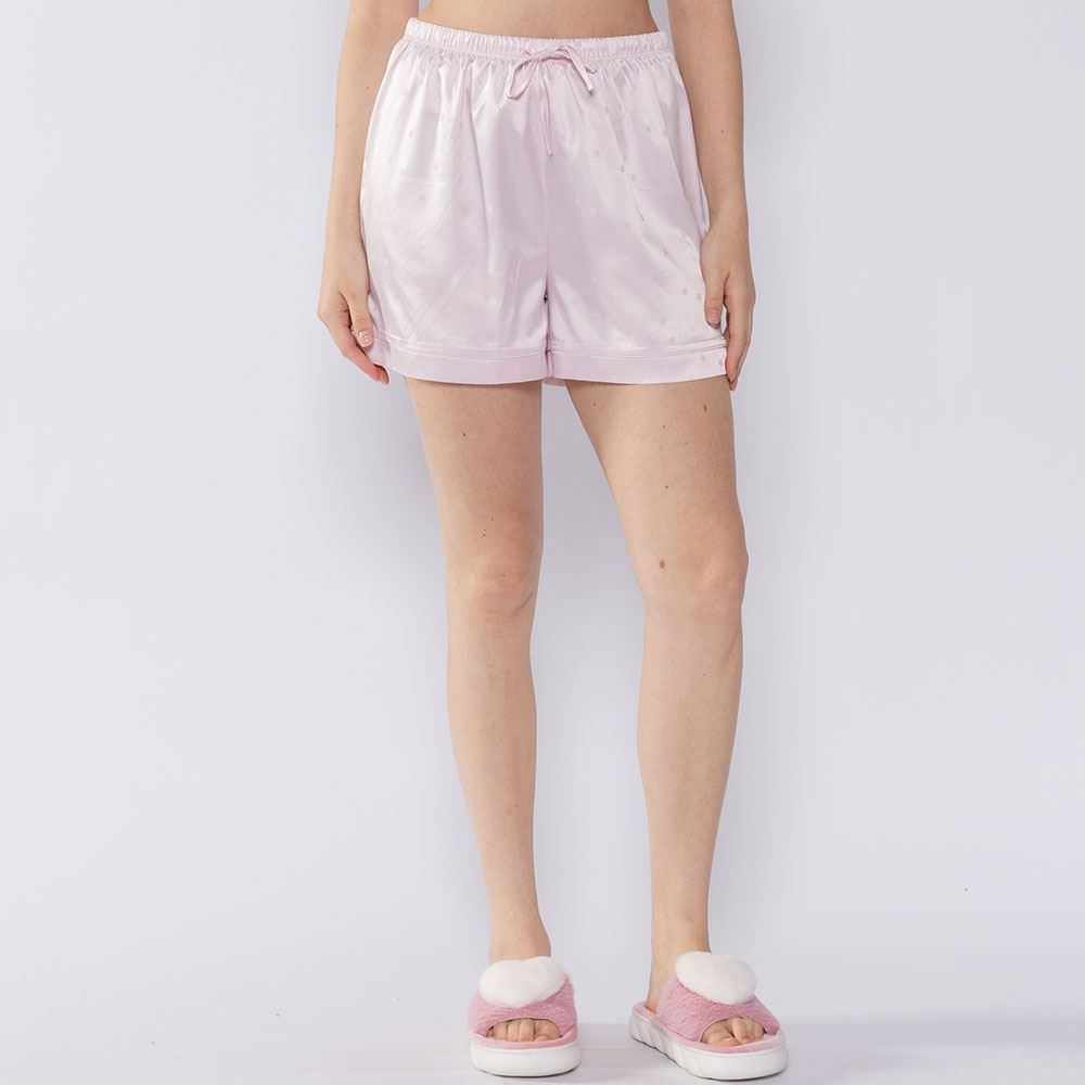 Pijama Feminino Americano Curto De Cetim Camila Moretti