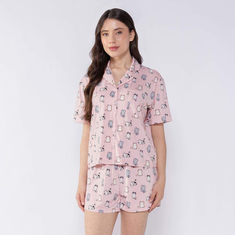 Pijama Feminino Americano Curto Holla